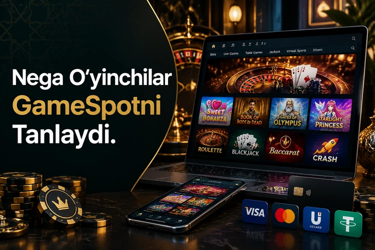 GameSpot Onlayn Kazino O‘zbekistoda